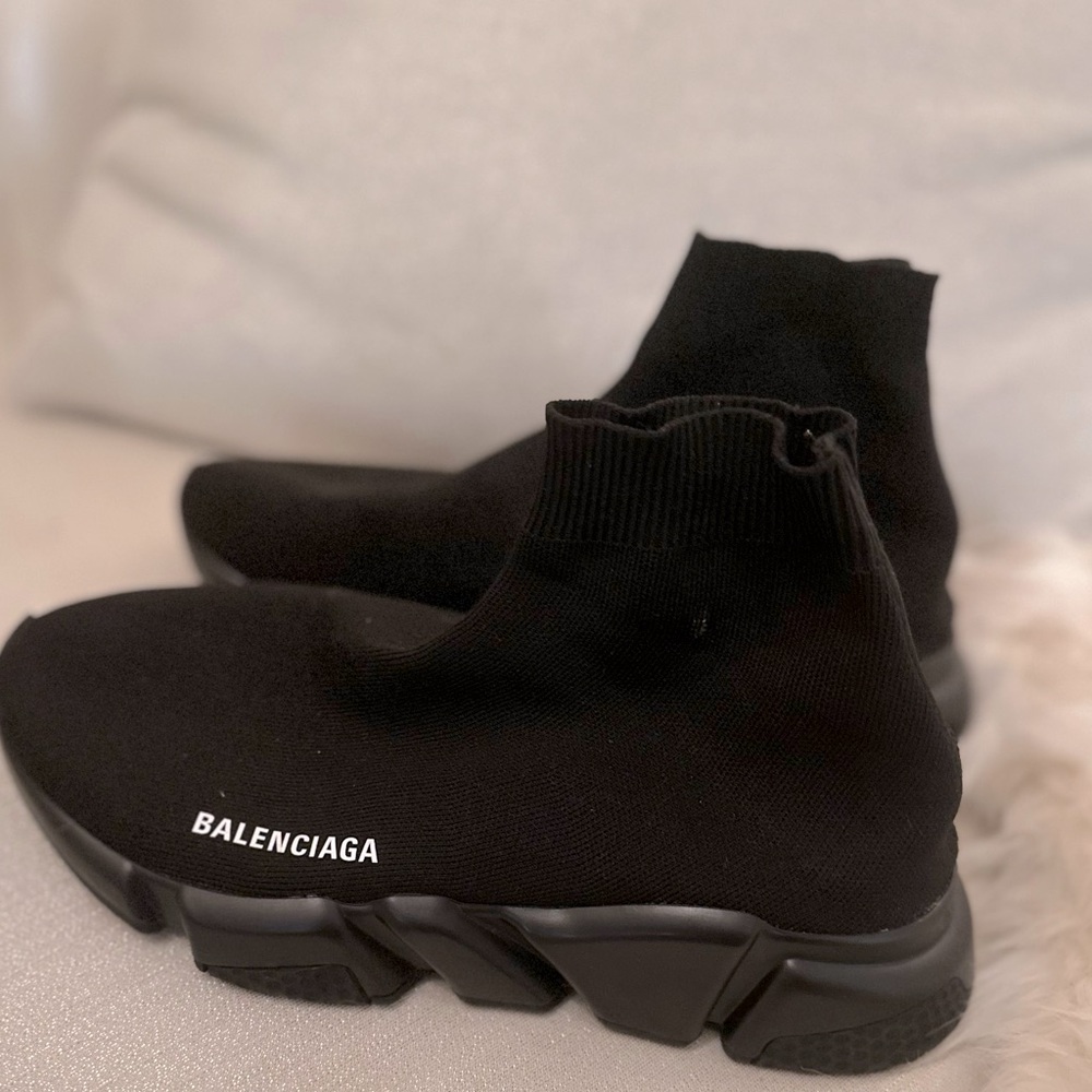 Balenciga sock sneakers original.  Worn once, practically new.